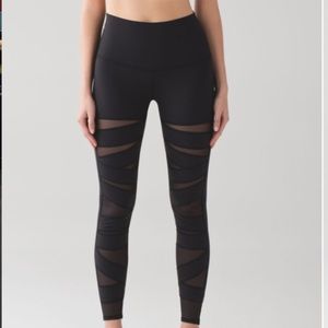 Lululemon Wunder Under Mesh 